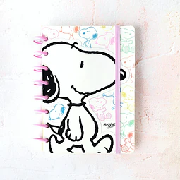 Cuaderno Discos Mooving A5 Snoopy