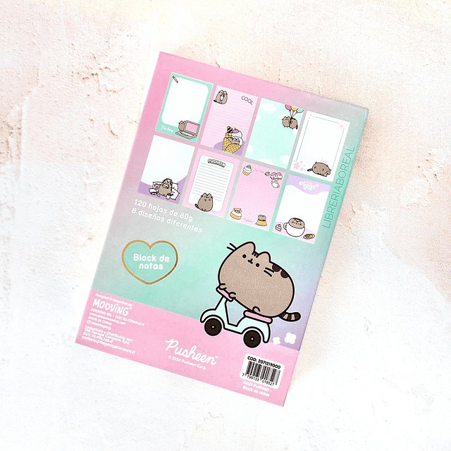 Block De Notas Pusheen