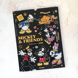 Calendario Mickey & Friends 2026