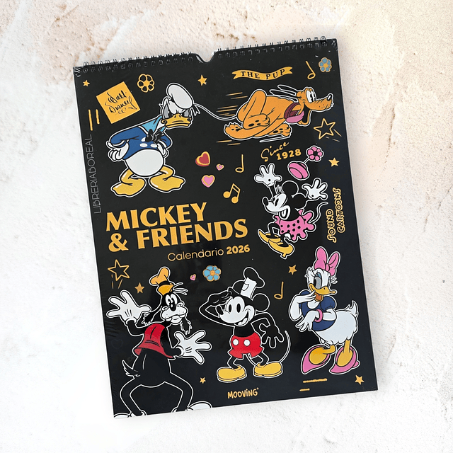 Calendario Mickey & Friends 2026