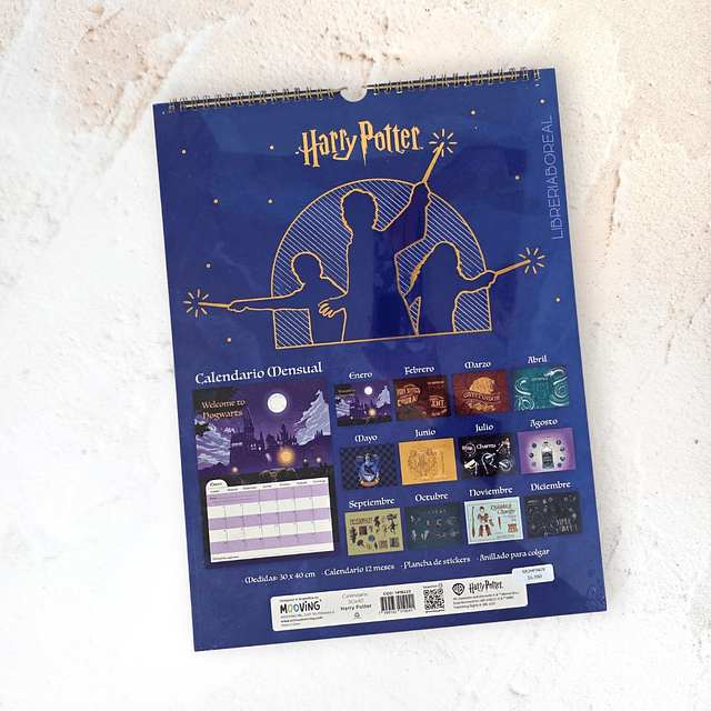 Calendario Harry Potter 2026