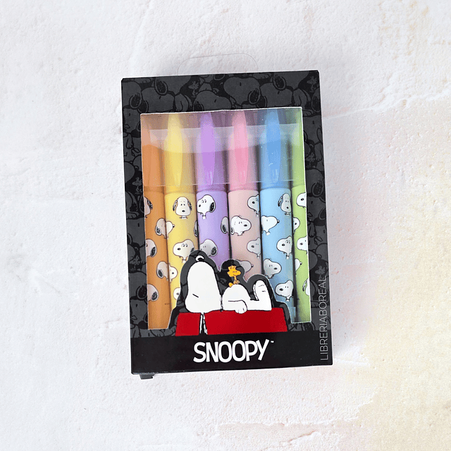 Destacadores borrables Snoopy