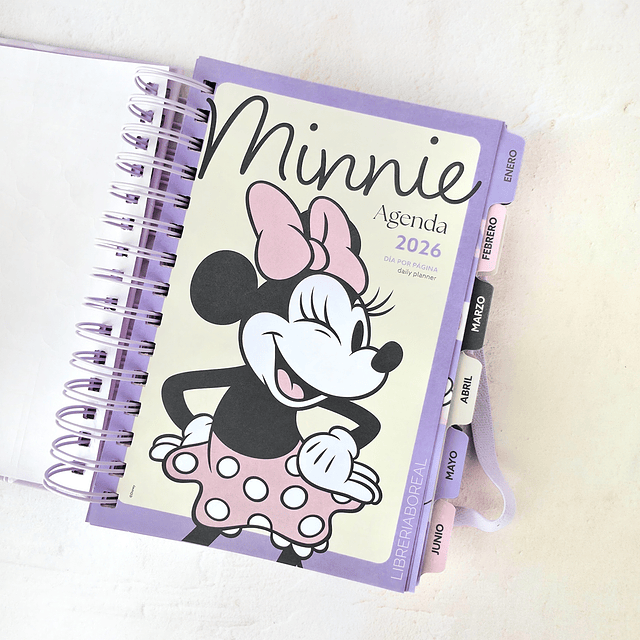 Agenda Mooving 2026 Minnie Mouse