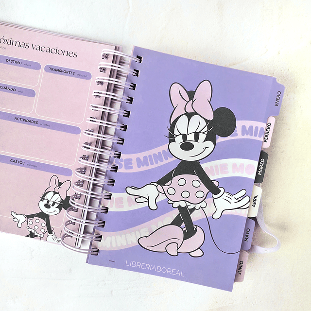 Agenda Mooving 2026 Minnie Mouse