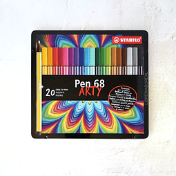 Set Stabilo Pen 68 20 colores