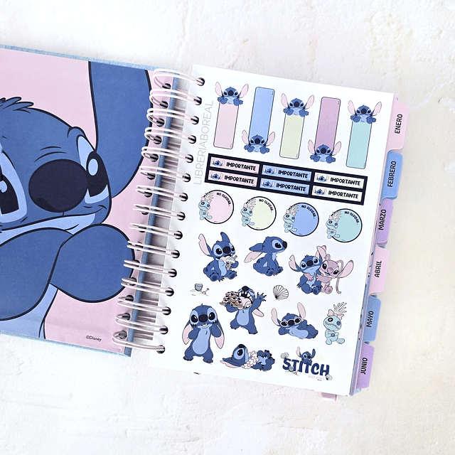 Agenda Mooving 2026 Stitch