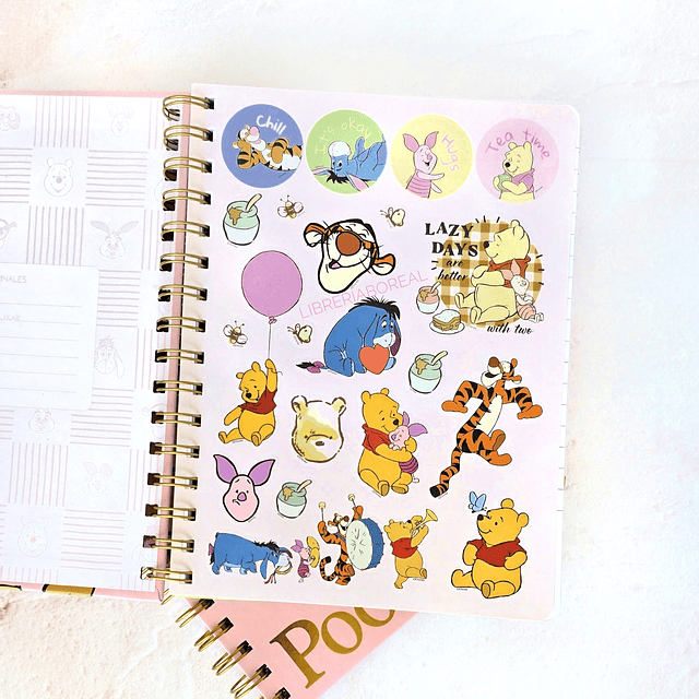 Libreta Espiral Mooving Winnie The Pooh
