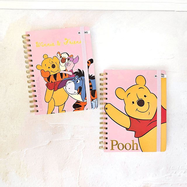 Libreta Espiral Mooving Winnie The Pooh