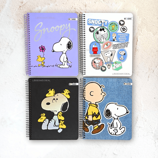 Cuaderno 1/2 Oficio Snoopy