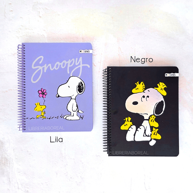 Cuaderno 1/2 Oficio Snoopy