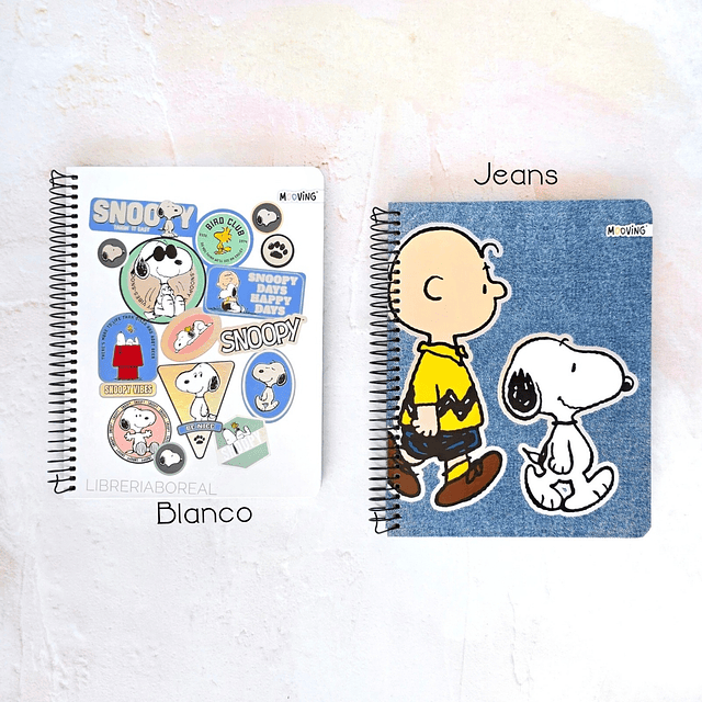 Cuaderno 1/2 Oficio Snoopy