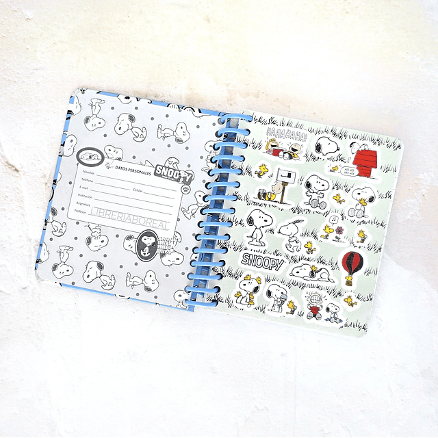 Cuaderno Pocket Snoopy