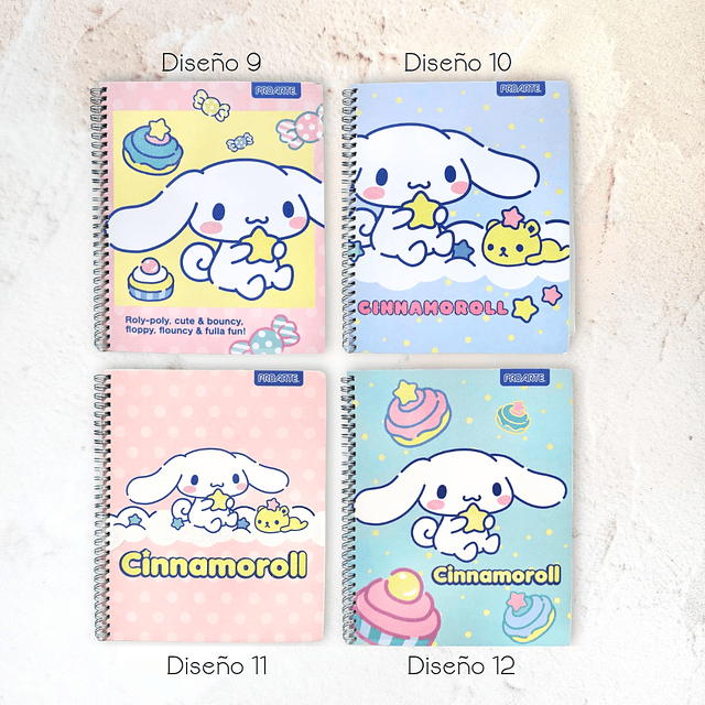 Cuaderno Universitario Cinnamoroll