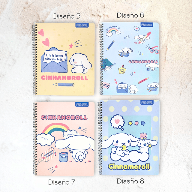 Cuaderno Universitario Cinnamoroll