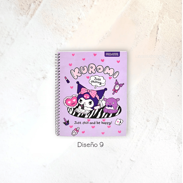 Cuaderno Universitario Kuromi