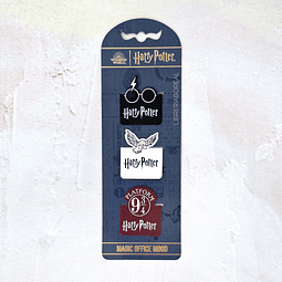 Marcapáginas Magnéticos Harry Potter
