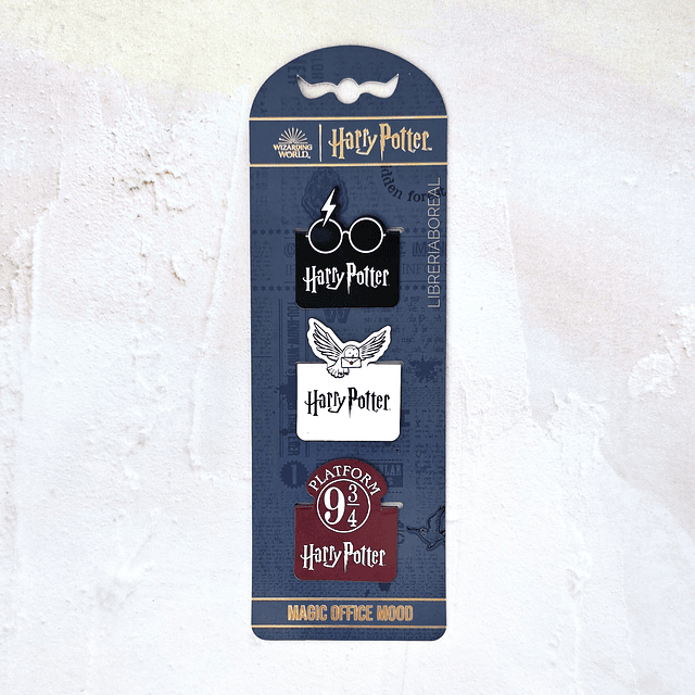 Marcapáginas Magnéticos Harry Potter