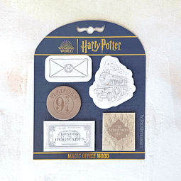 Set De Notas Adhesivas Harry Potter