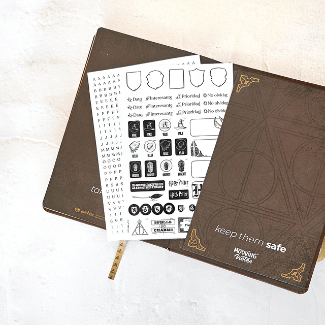 Libreta Mooving Notes A5 Harry Potter