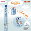 Sarasa Clip Snoopy Exciting Stationery