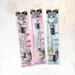 Zebra Marker Snoopy Exciting Stationery