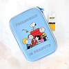 Estuche Doble Cierre Snoopy