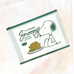 Carpeta Cierre A4 Snoopy