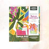 Block para colorear Tropical Happiness