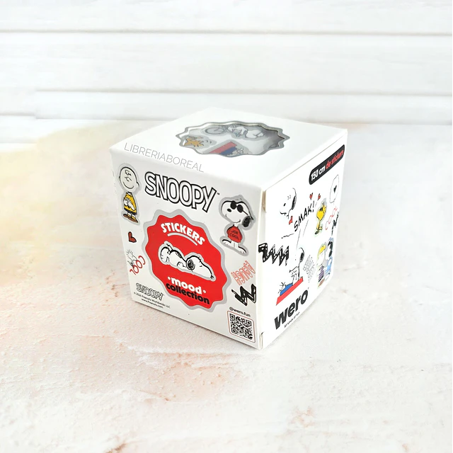 Cubo Stickers Snoopy