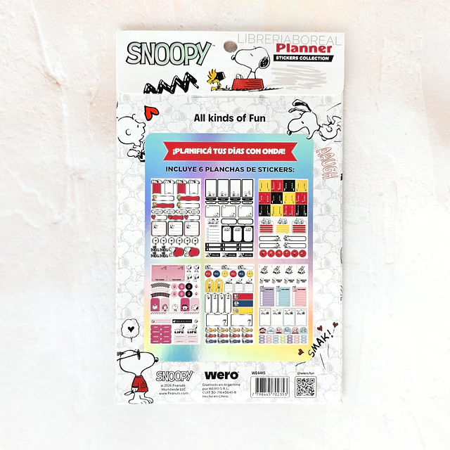 Stickers Planner Snoopy