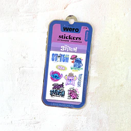 Stickers para celular Stitch