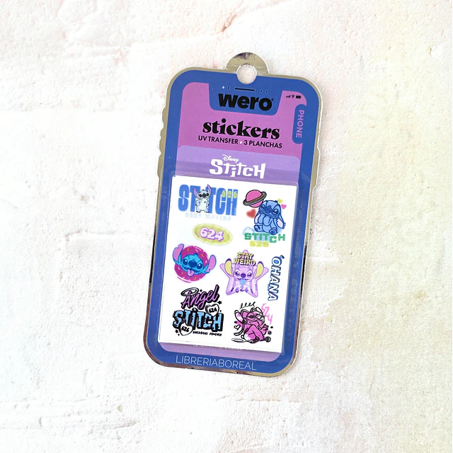 Stickers para celular Stitch