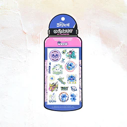 Stickers para botella Stitch