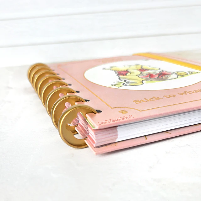 Cuaderno Discos Mooving A5 Winnie The Pooh