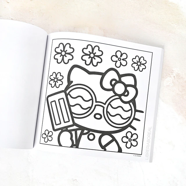 Libro para colorear Cozy Hello Kitty
