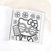 Libro para colorear Cozy Hello Kitty