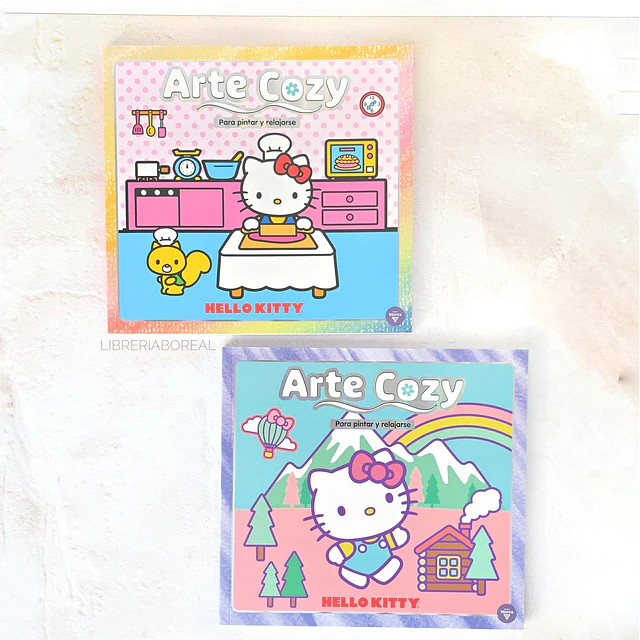 Libro para colorear Cozy Hello Kitty