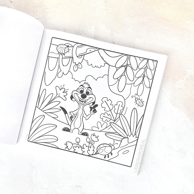 Libro para colorear Cozy Disney
