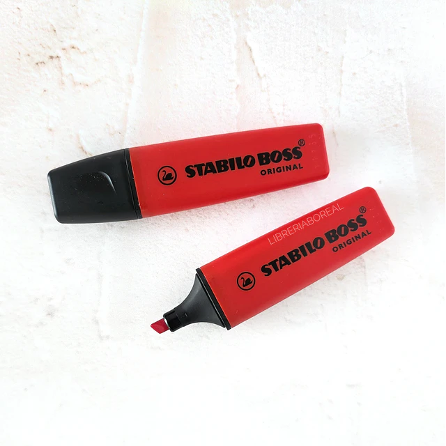 Stabilo Boss Real Red