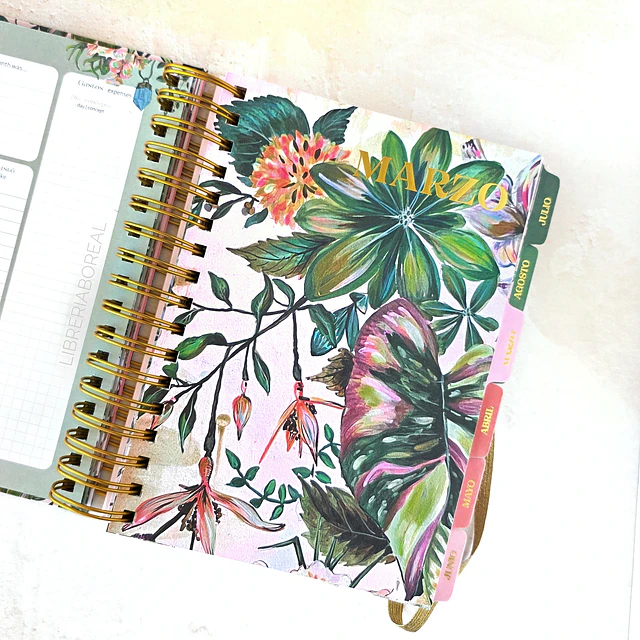 Agenda Mooving 2027 Floral 