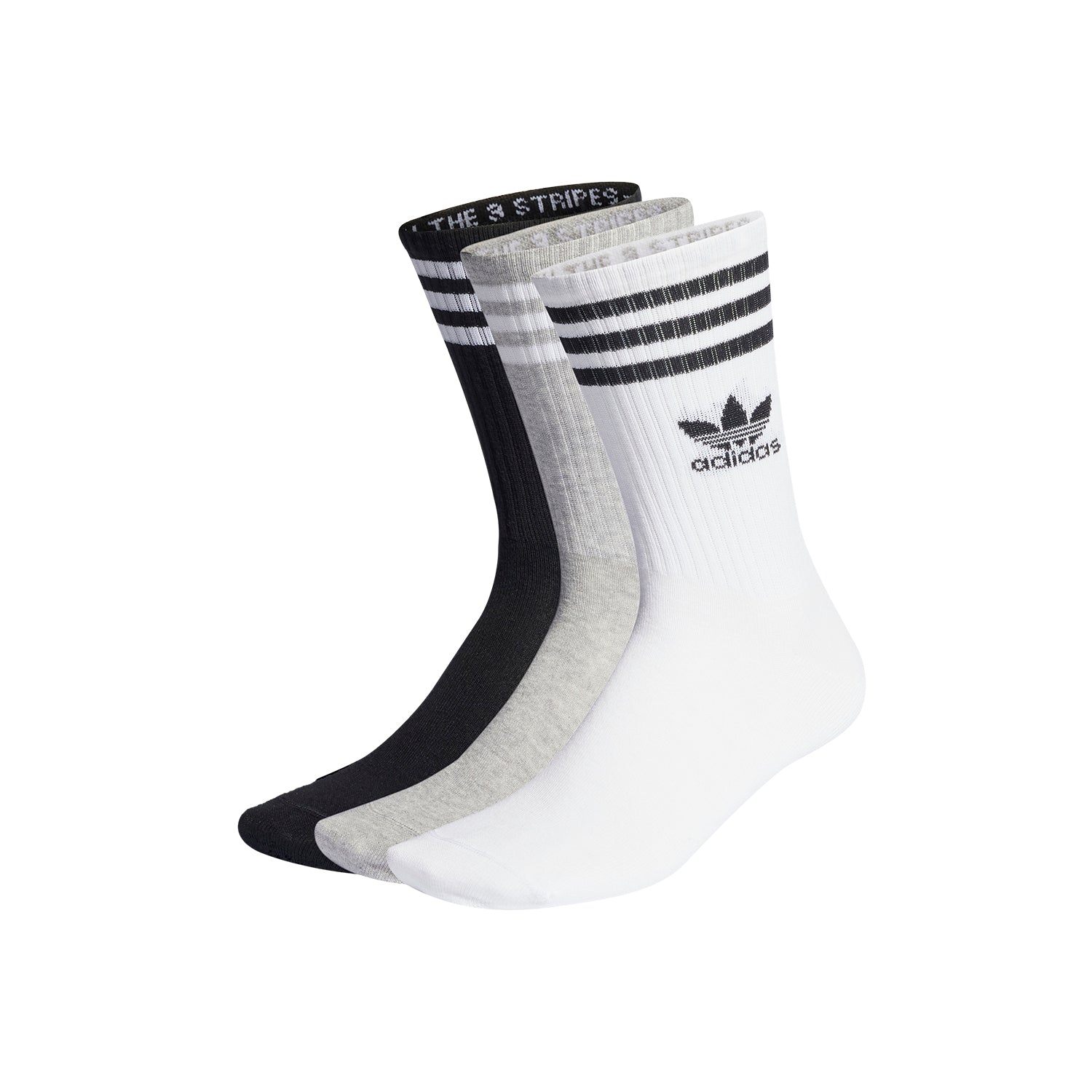 Medias Originals Unisex Adidas Crew Sock  3str 1