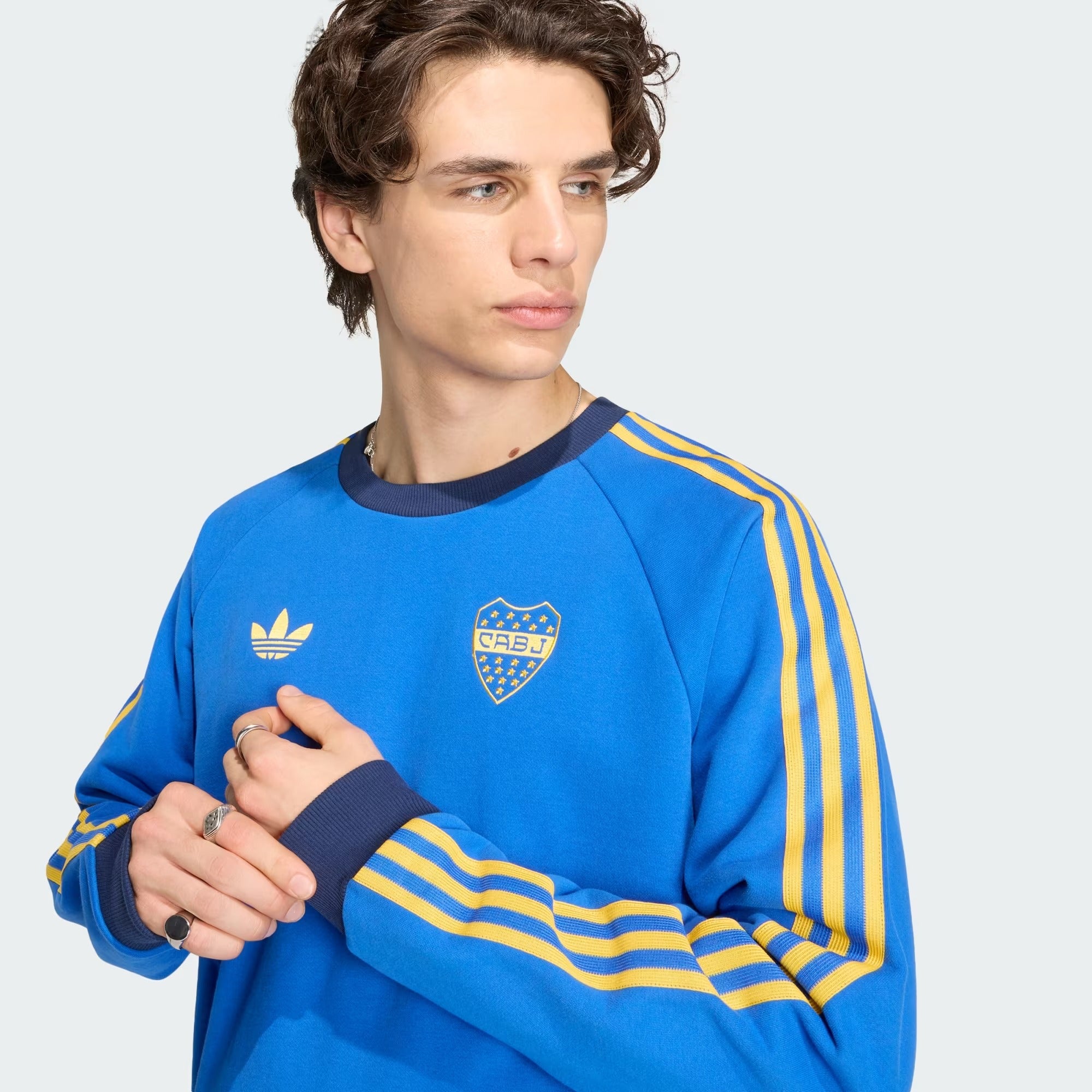 Buzo de Cuello Redondo Boca Juniors Originals 5