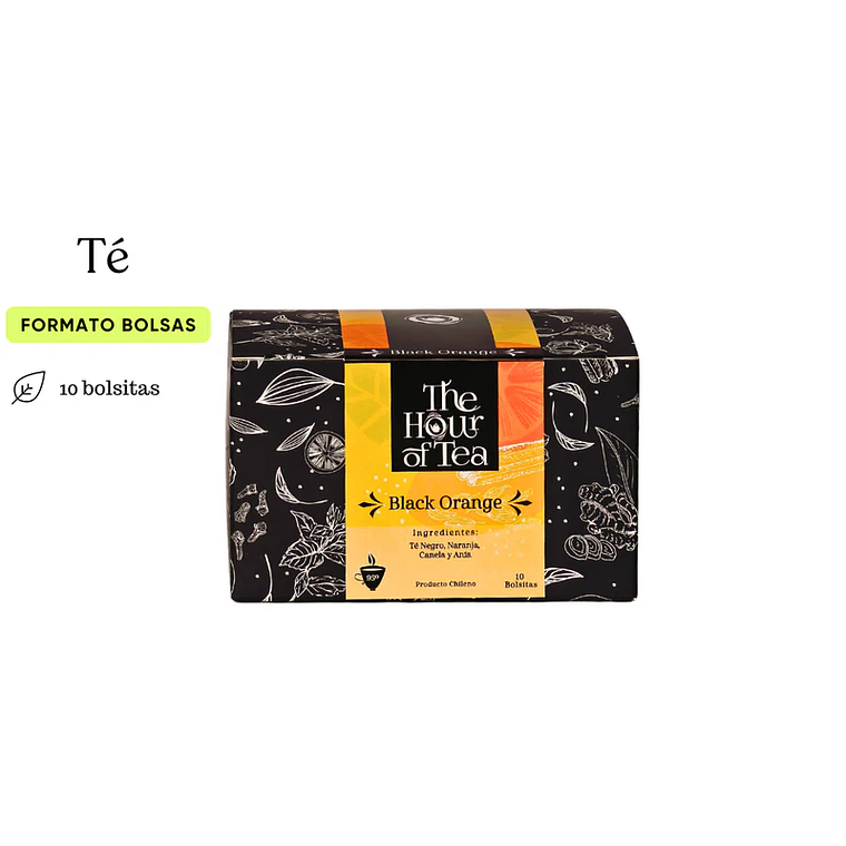 Té Black Orange - Revitalizante 3