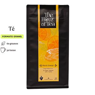 Té Black Orange - Revitalizante