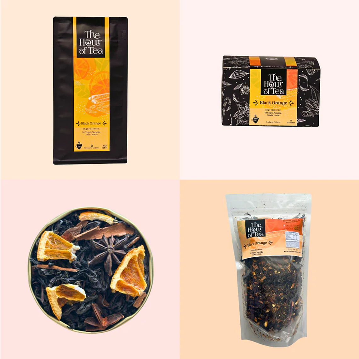 Té Black Orange - Revitalizante 1