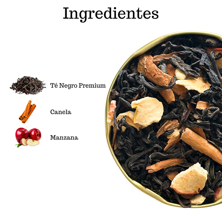 Té Cinnamon Apple - Antiinflamatorio 5