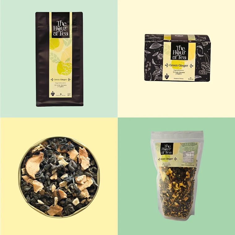 Té Green Ginger - Desintoxicante 1