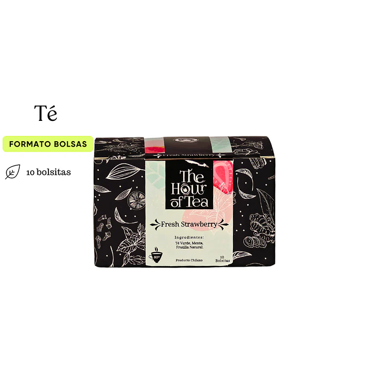 Té Fresh Strawberry - Digestivo 3