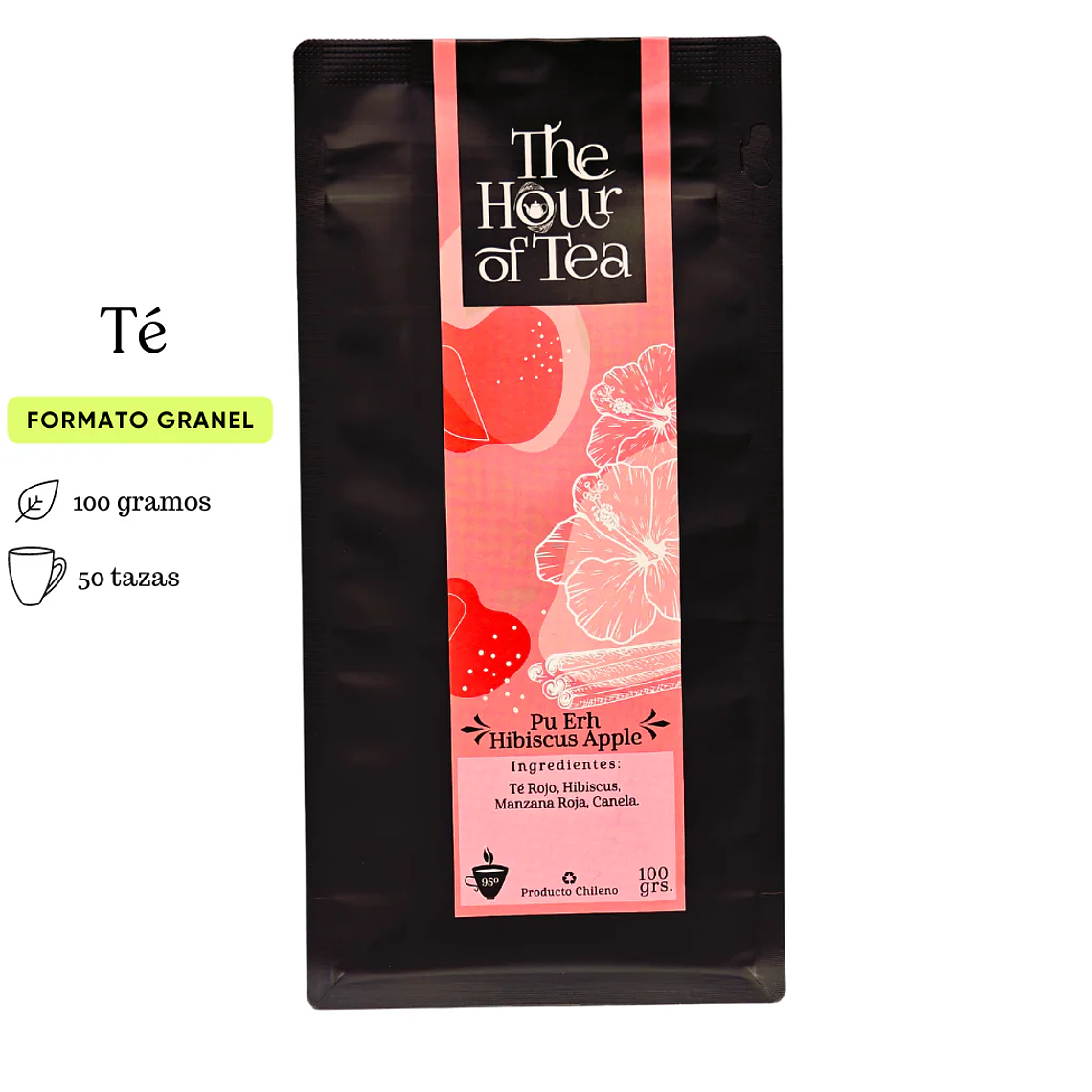 Té Pu Erh Hibiscus - Quemador de Grasas 2