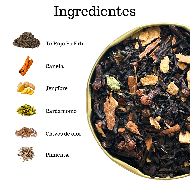 Té Red Chai - Quemador de Grasas 5